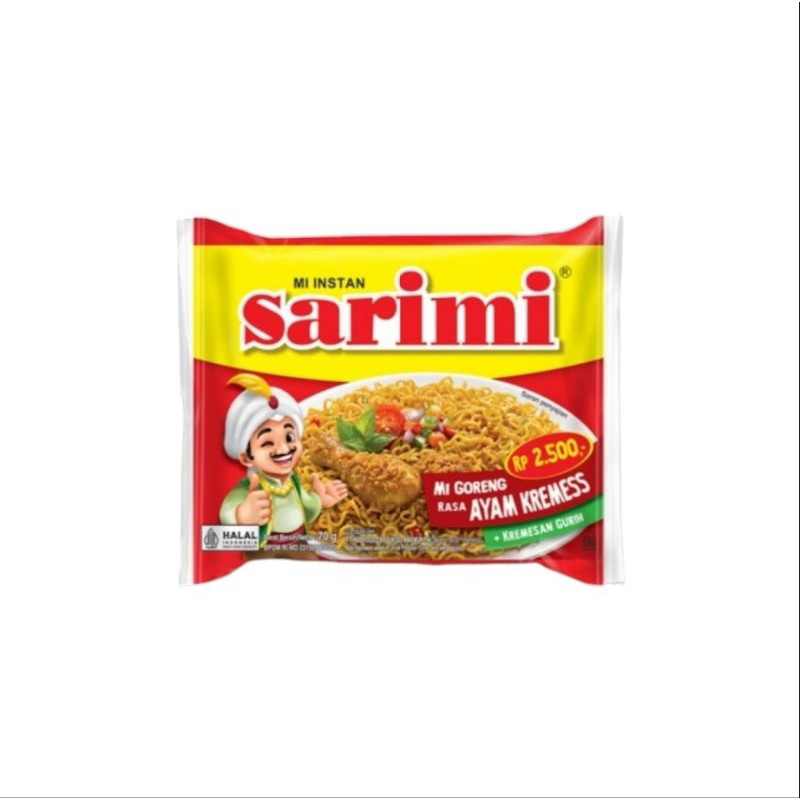 

Sarimi Goreng Ayam Kremes