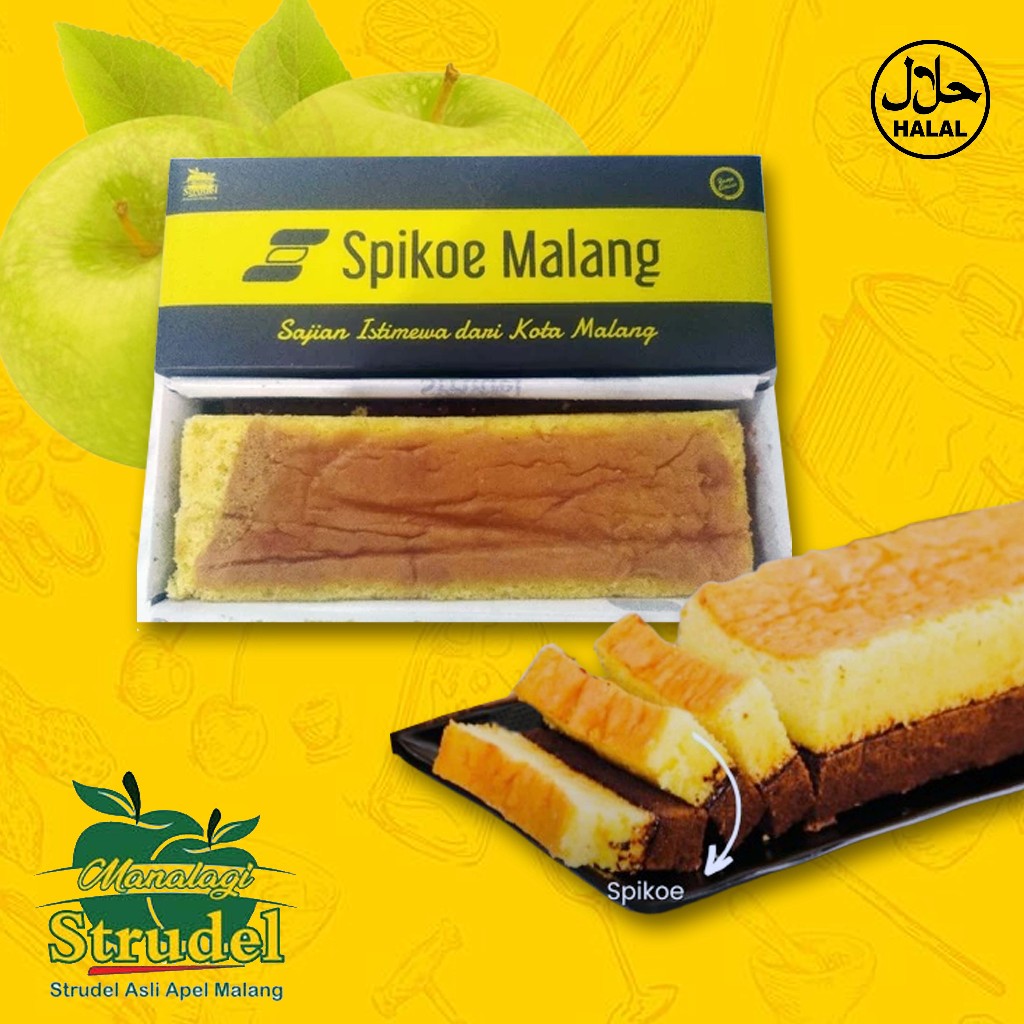 

Murah !!! Spikoe By Manalagi Strudel / Oleh-oleh khas Malang