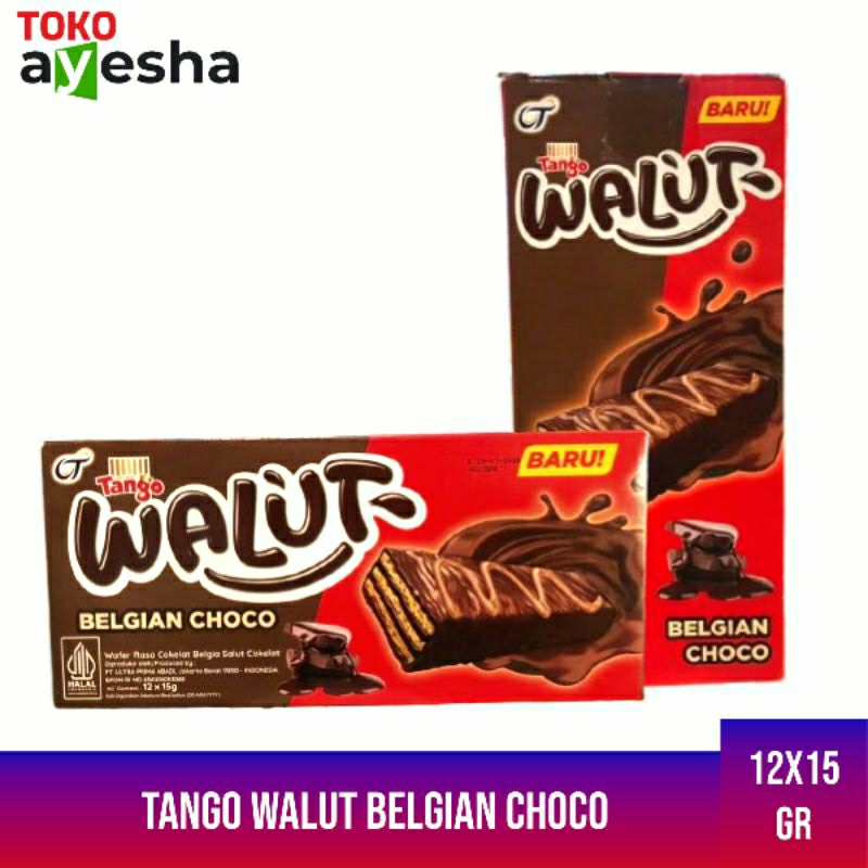 

Tango Walut Belgian Choco 12x15gr