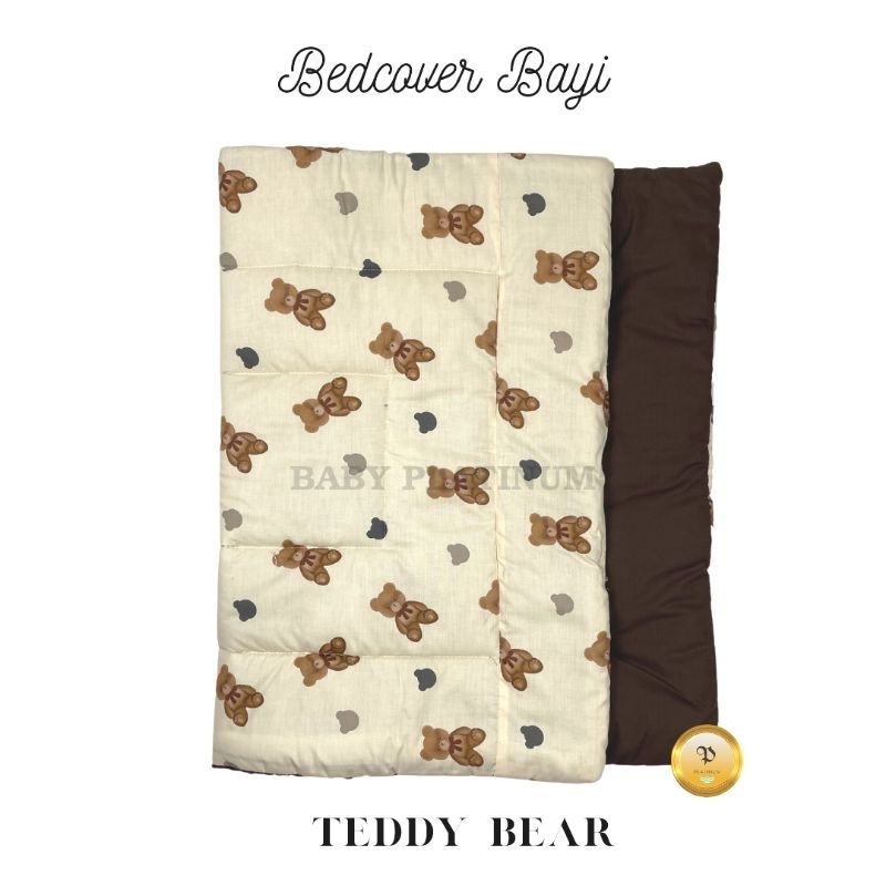 Platinum Baby | Bedcover Bayi Katun CVC UK 95 x 70 cm