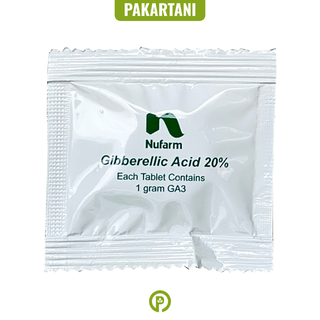 Gibgro 20 T - ZPT Pupuk Tablet - Zat Pengatur Tumbuh - Asam giberelat - Nufarm Indonesia