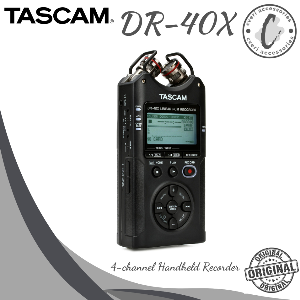 Tascam DR-40X 4-channel Handheld Recorder Original Tascam DR40X