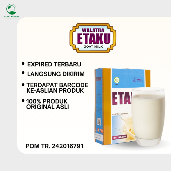 

Susu Etaku Kambing Etawa untuk Tulang Kuat & Sendi Sehat - Kaya Kalsium & Nutrisi Alami