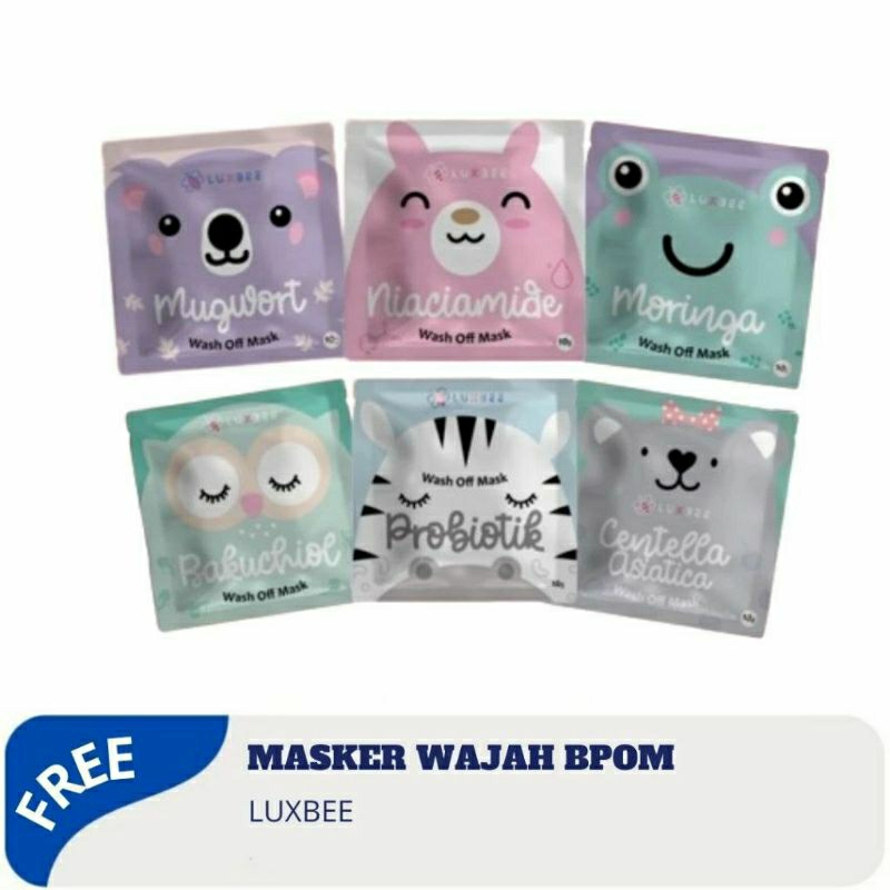 Masker Luxbee / Wash Off Mask