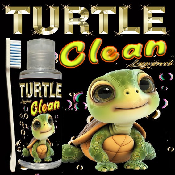 TURTLE CLEAN SABUN PEMBERSIH TEMPURUNG DAN KULIT KURA-KURA AIR BRAZIL TURTLES RES CST AST MONBI RAZO