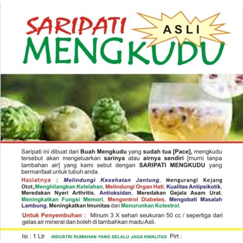 

SARIPATI MENGKUDU 1 Ltr