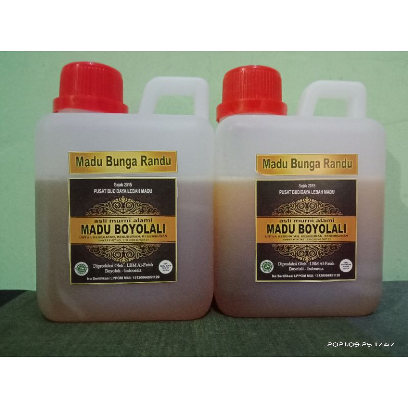 

Madu*bunga*randu*kemasan*½kg