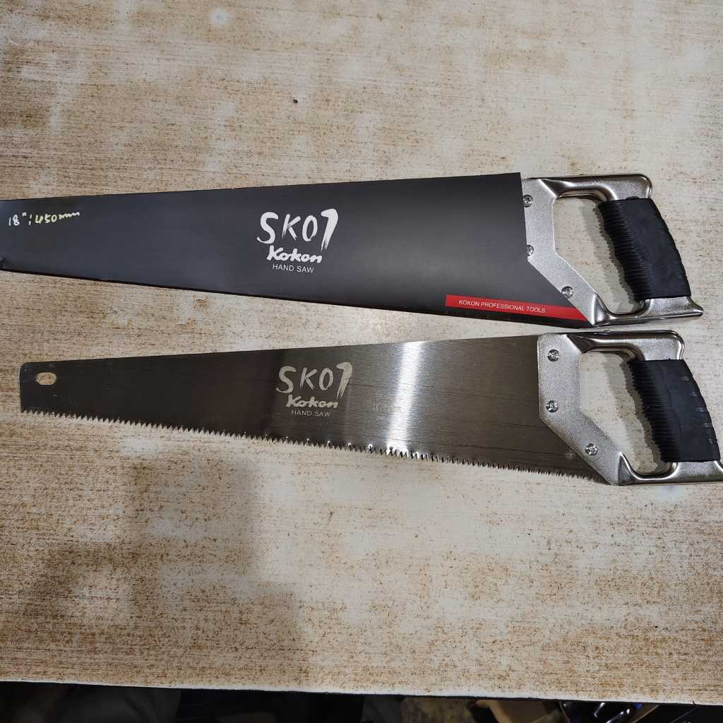 KOKON SK07 GERGAJI KAYU 18 INCH | HAND SAW 18 INCH KOKON
