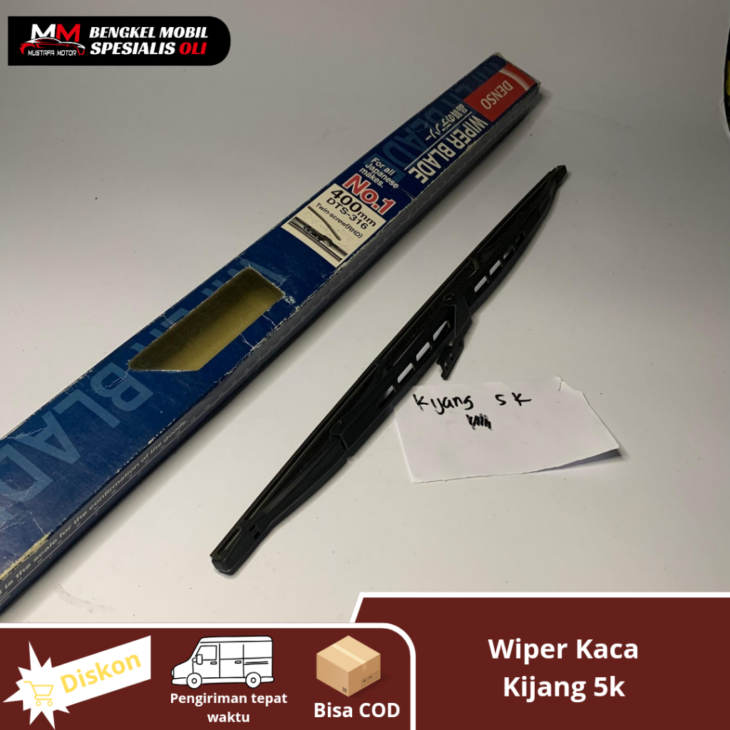 Wiper Kaca Mobil Daun Wiper Blade Kijang Super 5k Denso Original