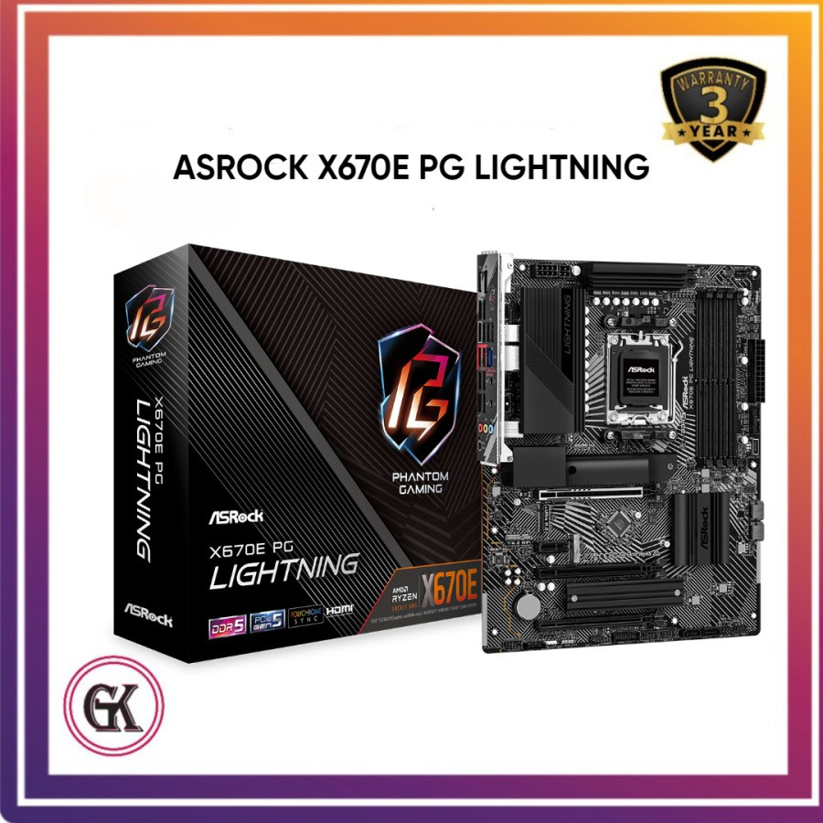 Motherboard ASRock X670E PG Lightning - AMD AM5 DDR5