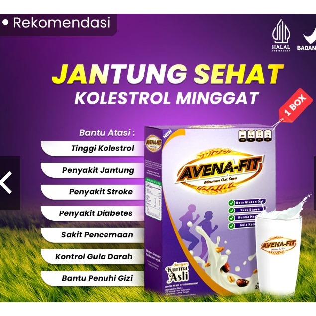 

Granola oat Avenafit - Solusi sehat menurunkan masalah kolesterol dengan mudah dan alami