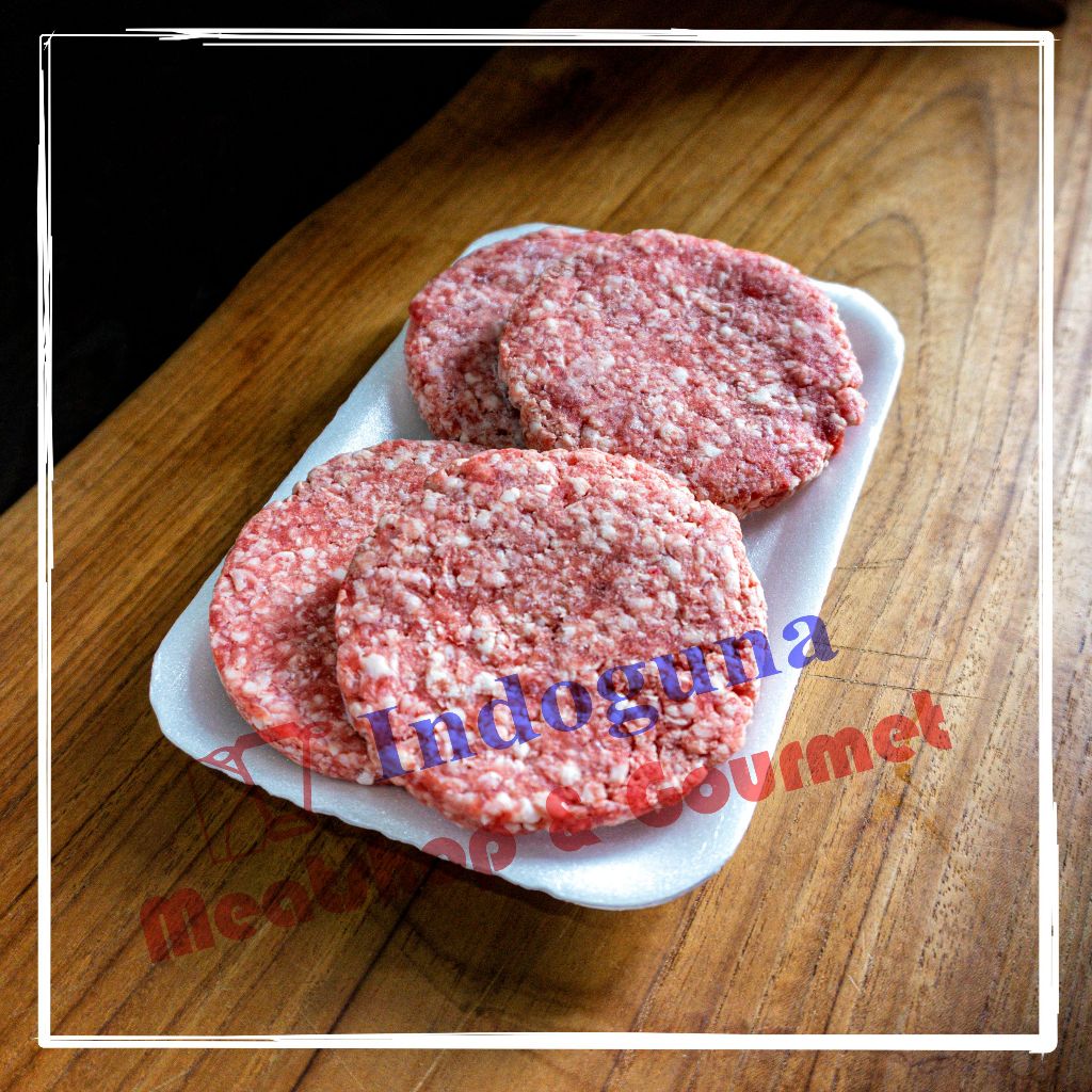 

Special Beef Patty Patties Daging Burger Spesial