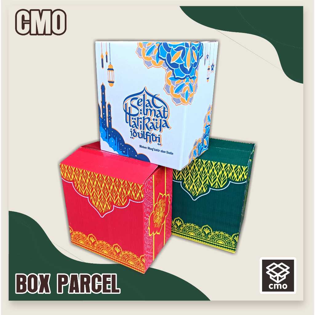 

Kardus Parcel 30x20x33 cm Kardus | Parcel | Lebaran | idul Fitri | sembako | hampers | eid mubarak | packaging lebaran
