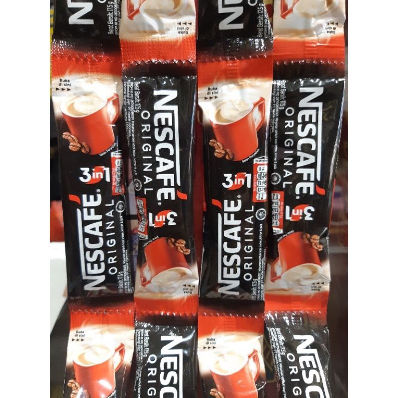 

Kopi Nescafe Original 3 In 1 Renceng Isi 10