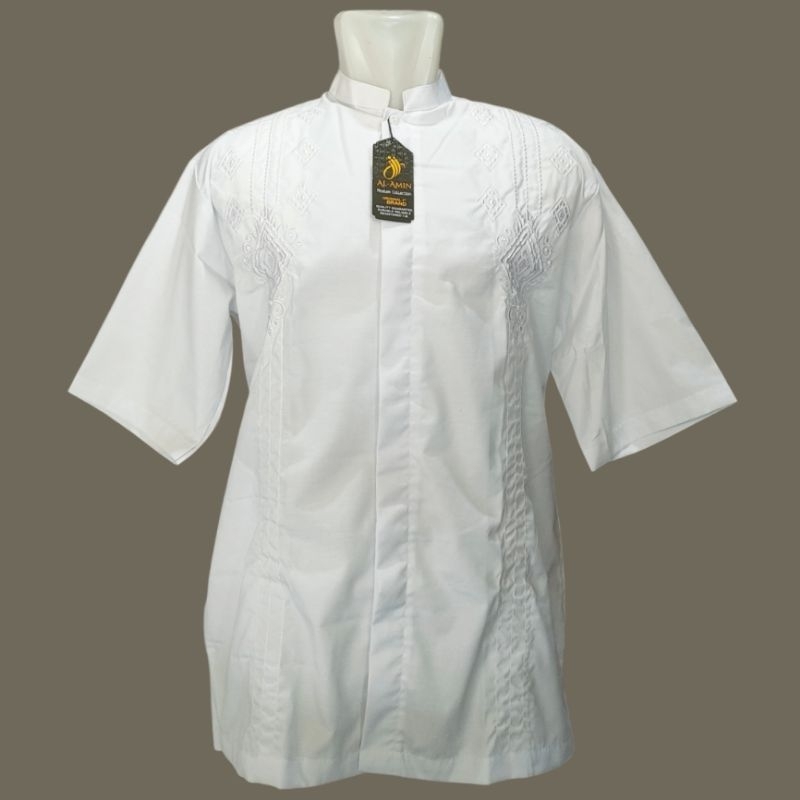 KOKO DEWASA JUMBO BORDIR MOTIF LENGAN PENDEK