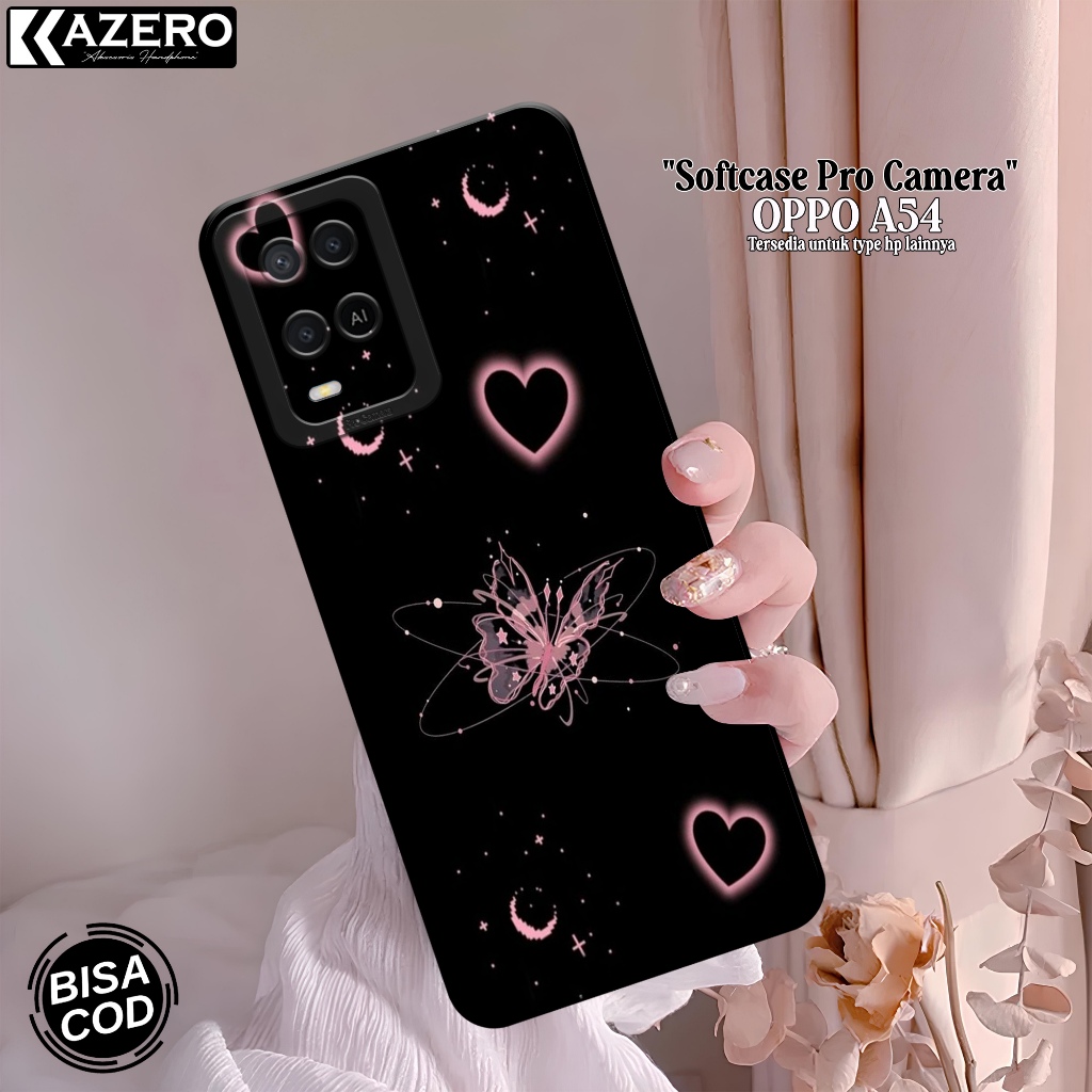 Casing OPPO A54 Fashion Case Aesthetic Softcase OPPO A54 Silikon Pro Camera Case OPPO A54 Kesing OPP
