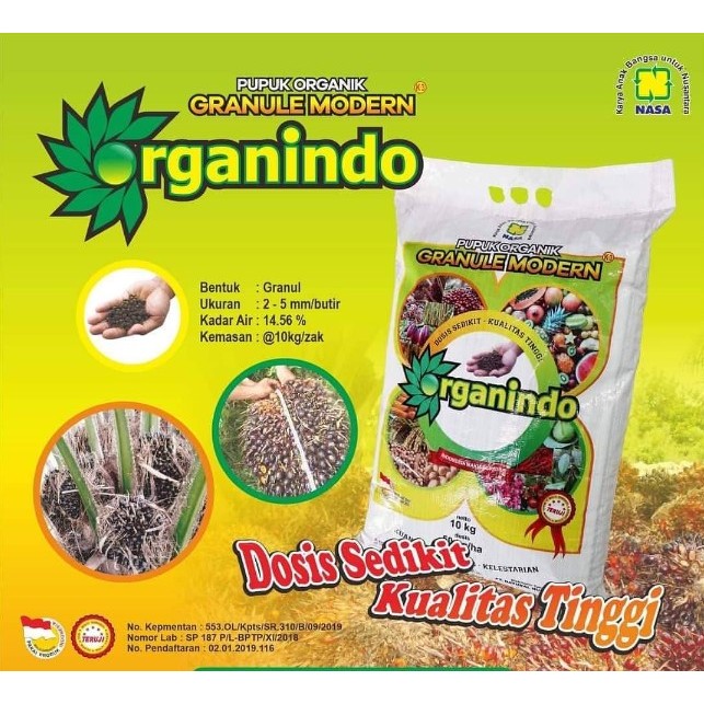 Pupuk Organik Super Granule Modern Nasa - Kemasan Ecer 1kg - Granul Nasa - Super Nasa