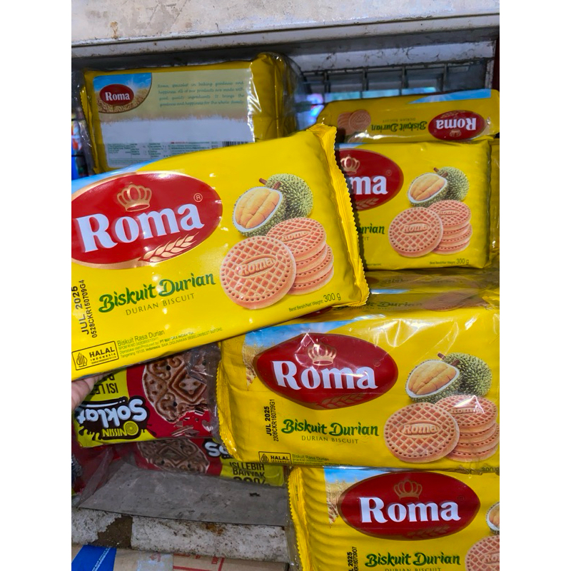 

Roma biscuit durian