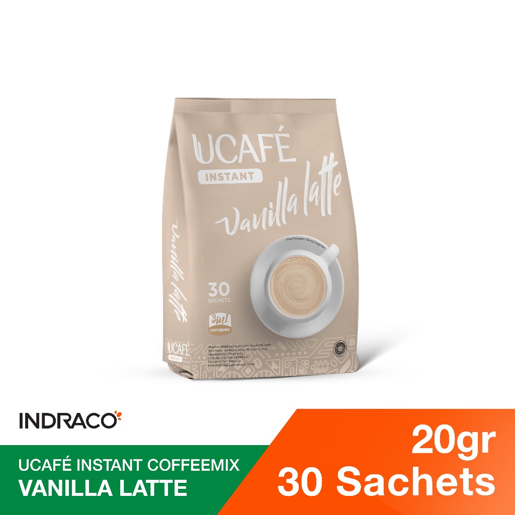 

UCAFE Instant Coffee Vanilla Latte P30 (30 sachets x 20g)