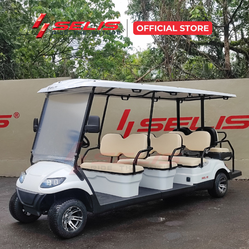 SELIS - Mobil Wisata 8 Seat Mobil Listrik ( Mobil Golf Car / Selis Wisata )