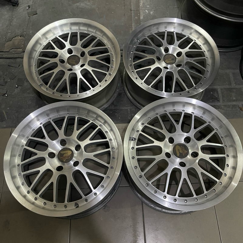 Velg BMW BBS LM Ring 18 Supercopy. Lebar 8. Et 35. Pcd 5x120. For E36, E46, E90