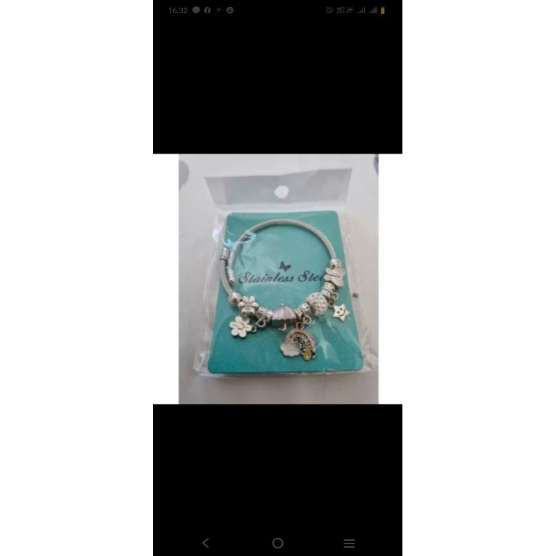 gelang pandora titanium