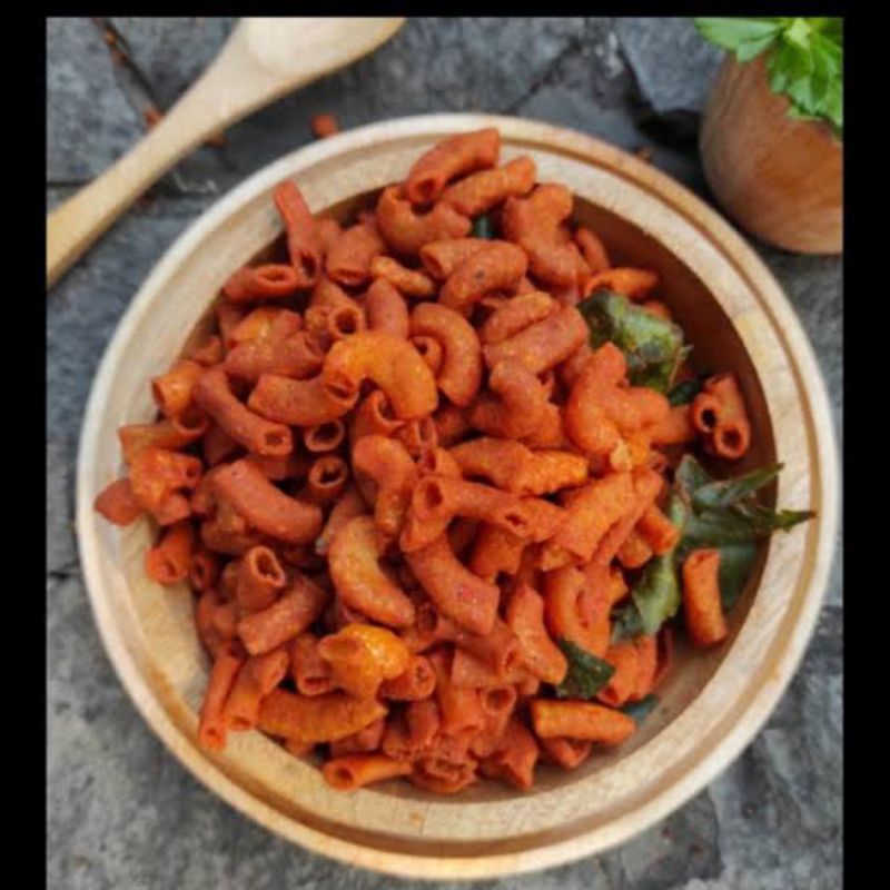 

500gr makaroni pedas daun jeruk
