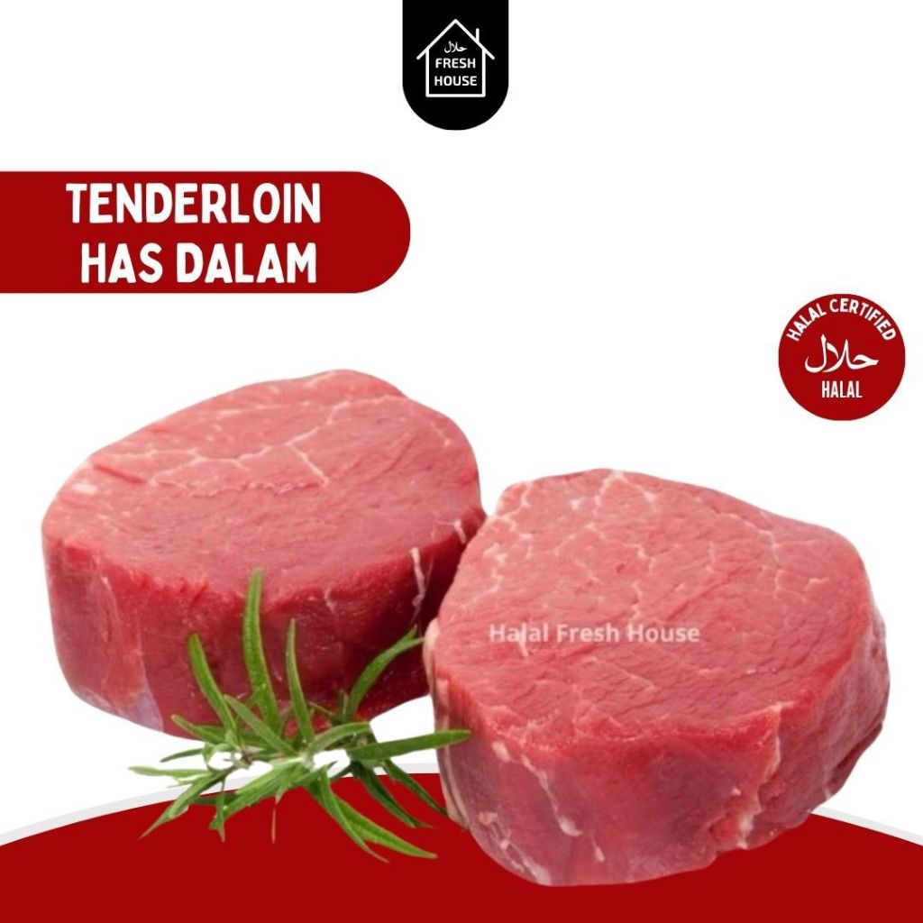

DAGING STEAK TENDERLOIN / HAS DALAM 500GR