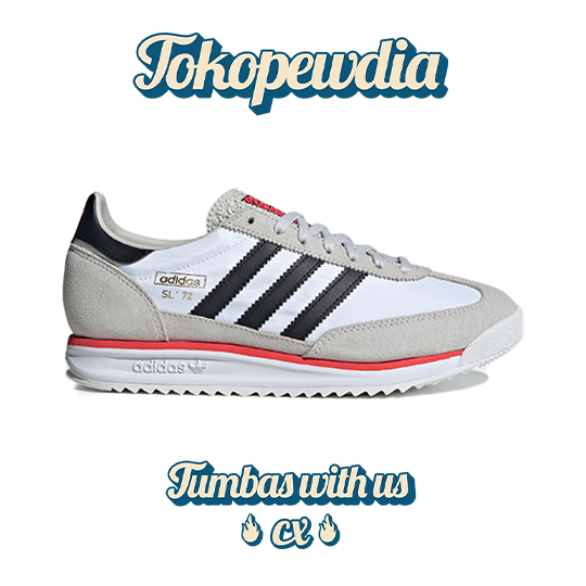 Adidas SL 72 White Black Red (JS0746)