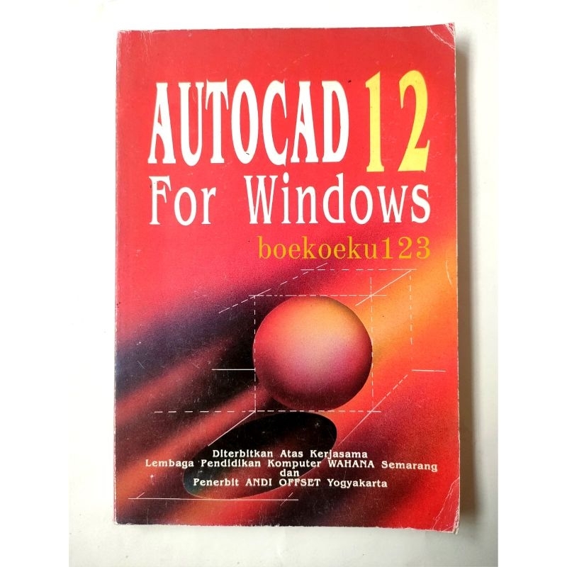 BUKU PL AUTOCAD 12 FOR WINDOWS