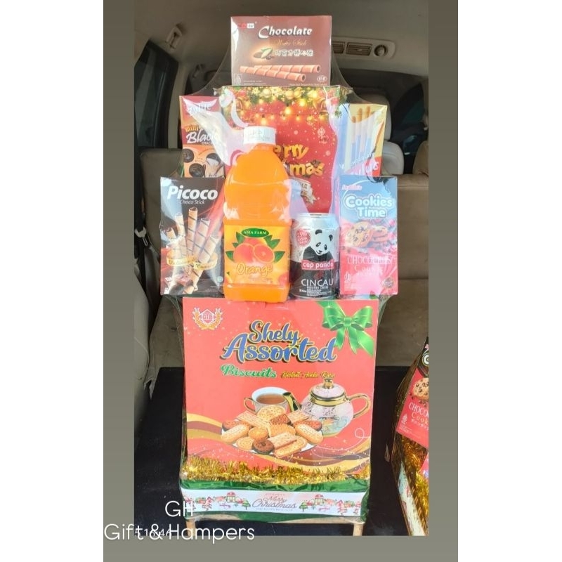 

Parcel Natal Snacks Set Besar Hampers Christmas Kado Hadiah Gift Set