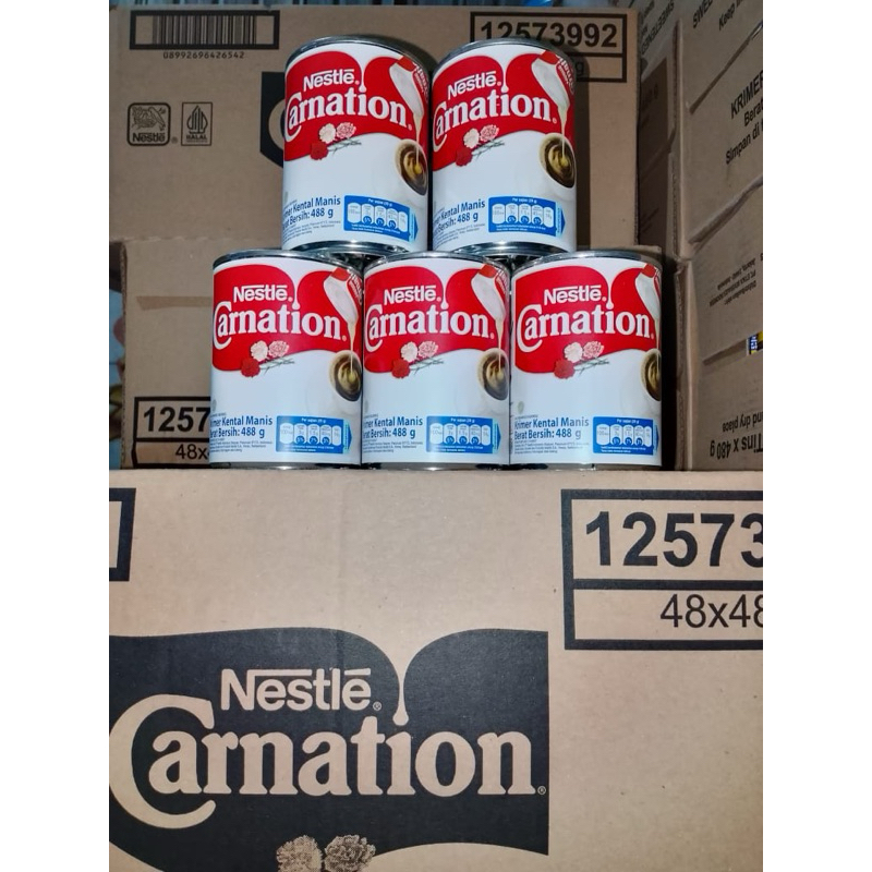 

CARNATION SUSU KENTAL MANIS KALENG 488g