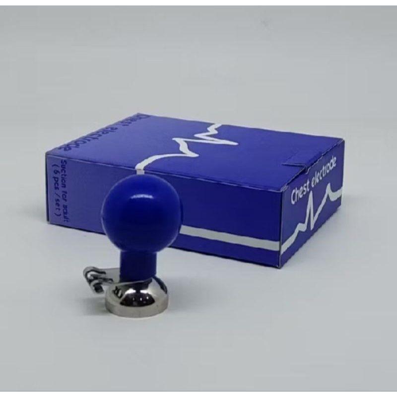 Alat Medis Alkes Chest electrode EKG Bulb / ECG Blub isi 6pcs (A)|Tes Jantung | Diagnosa Jantung