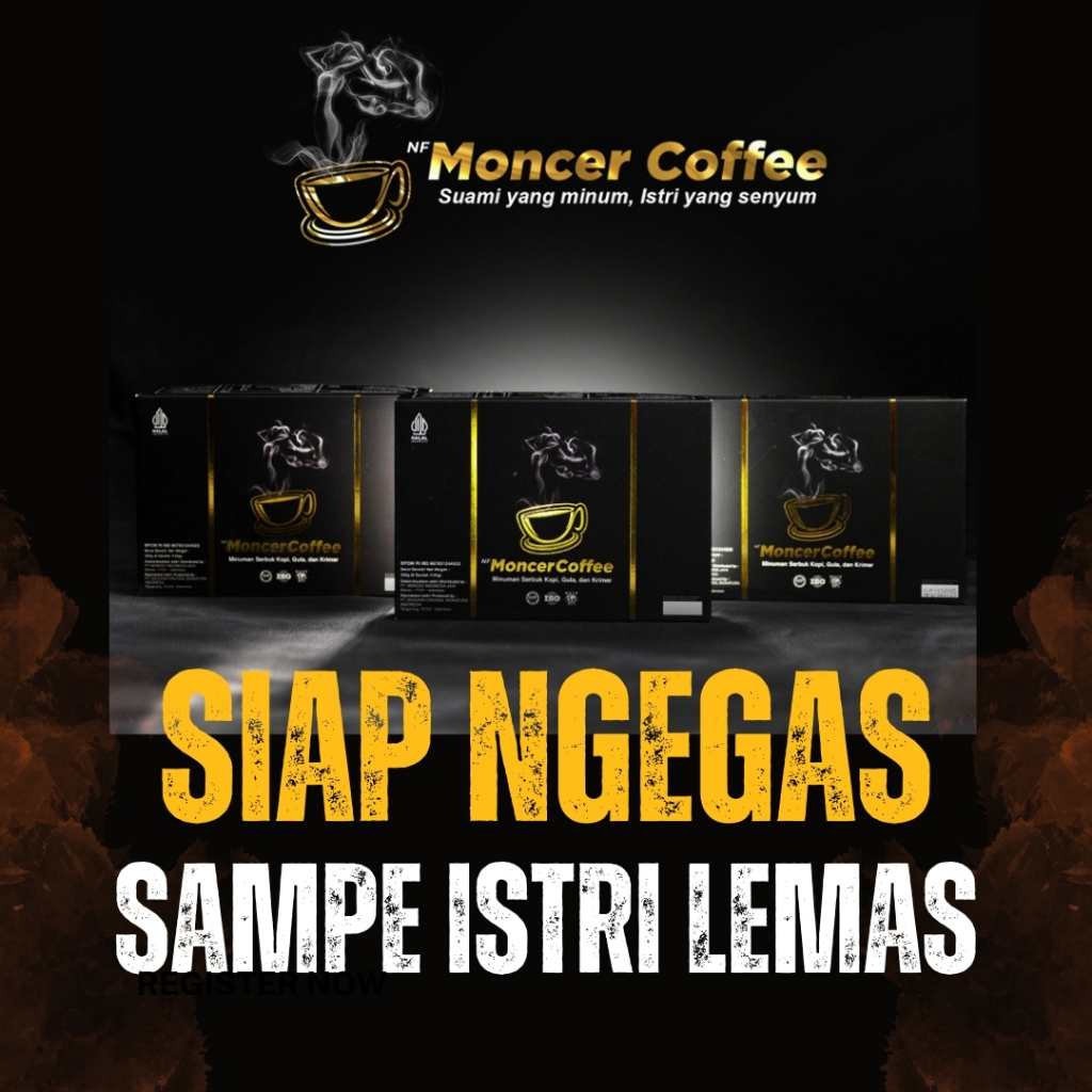 

Moceerr Coffee Original Kopi Stamina Pria Kuat Tahan Lama Siap Ngegas Sampe Lemas 1 Box 8 Sachet
