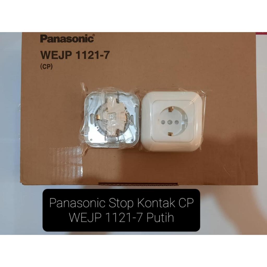 Panasonic Stop Kontak CP WEJP1131-7 WEJP 1131-7 WIDE SERIES