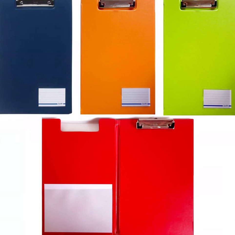 

a8 Terkini Pajan Ujian Bantex 4211 Colours Clipboard With Cover Ukuran Folio K86