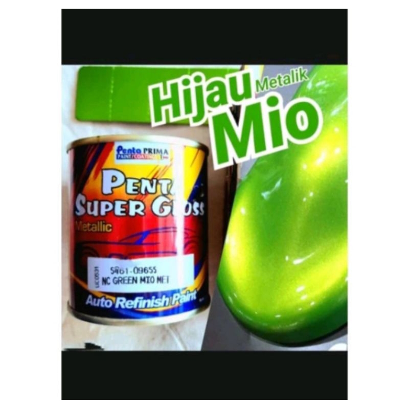 Cat Hijau Metalik Penta Super Gloss 5461-09655 Hijau Metalik Yamaha