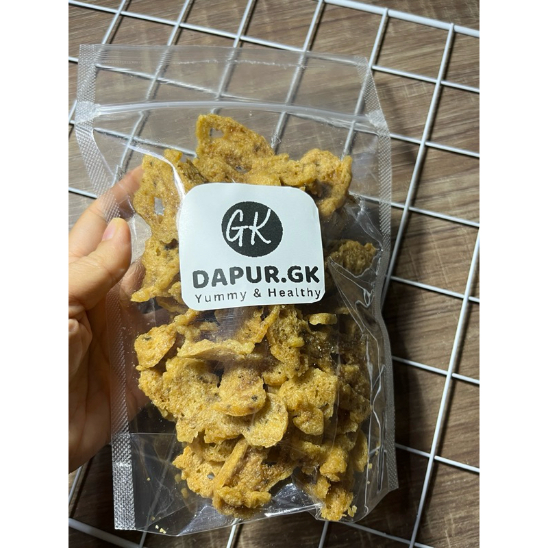 

Basreng Bangka/Empring Kulit Ikan Tenggiri 150Gram