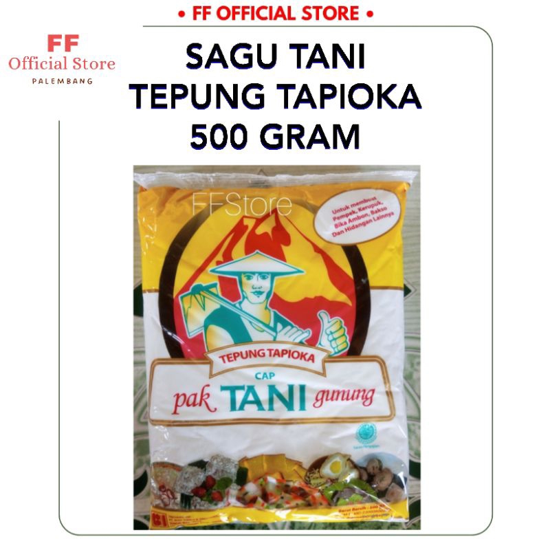 

(WH) SAGU Pak TANI Gunung Tepung Tapioka 500 Gram