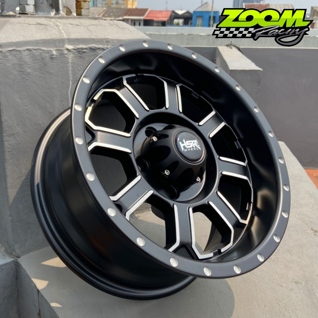 Velg Mobil HSR Keruak Ring 16 Untuk Pajero, Triton, Fortuner, Strada, Dmax, Ford Ranger, Trailblazer