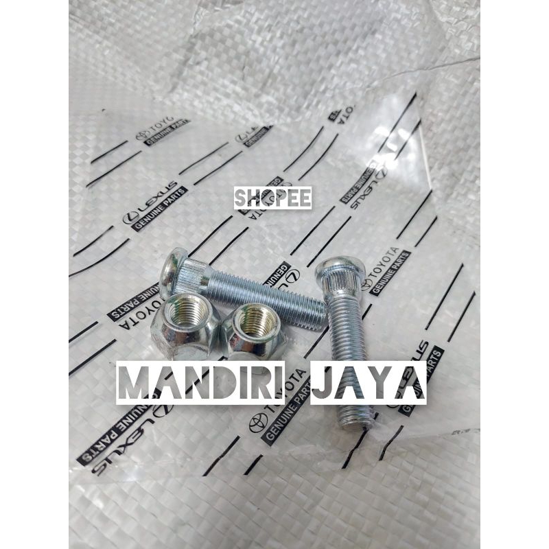 Baut roda mur long panjang Toyota Corolla Great / Altis Ori