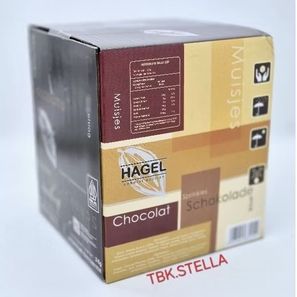 

MESES HAGEL 3 KG COKLAT BUTIR