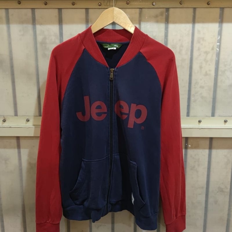 jaket varsity Jeep big logo