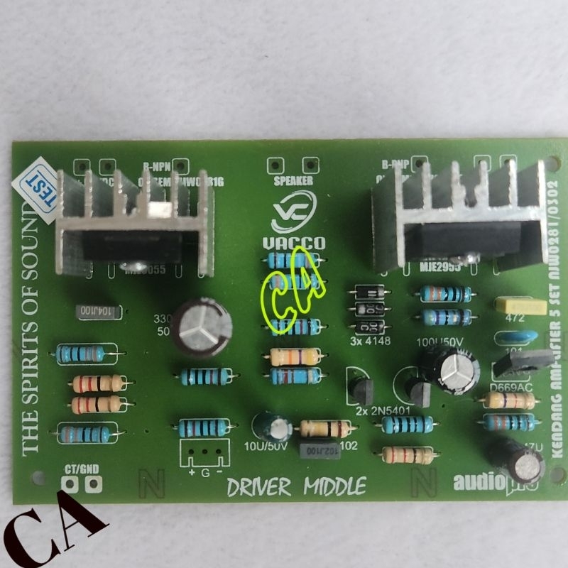 KIT DRIVER POWER MIDDLE