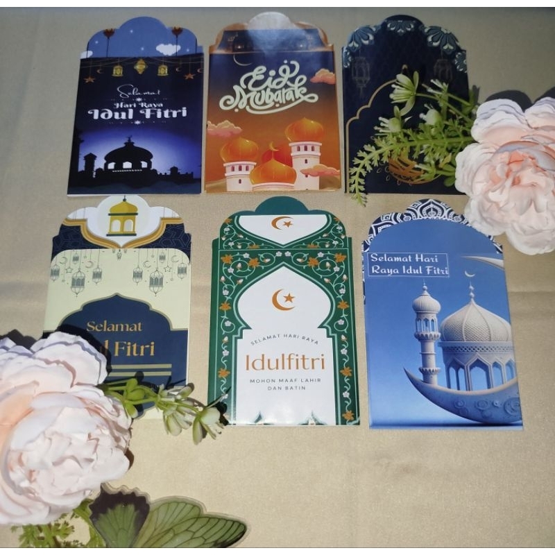 

Amplop Lebaran Islami Medium 1 Pack (10 Lembar)