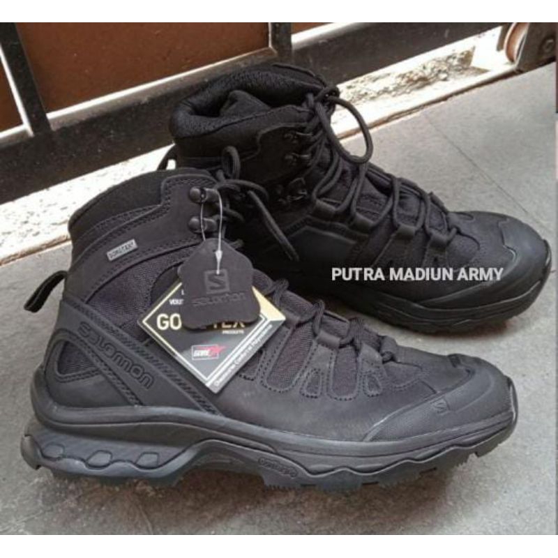 Sepatu Salomon XA Forces 6 China / Sepatu Tactical Salomon / Sepatu Salomon 6 inchi Warna Hitam