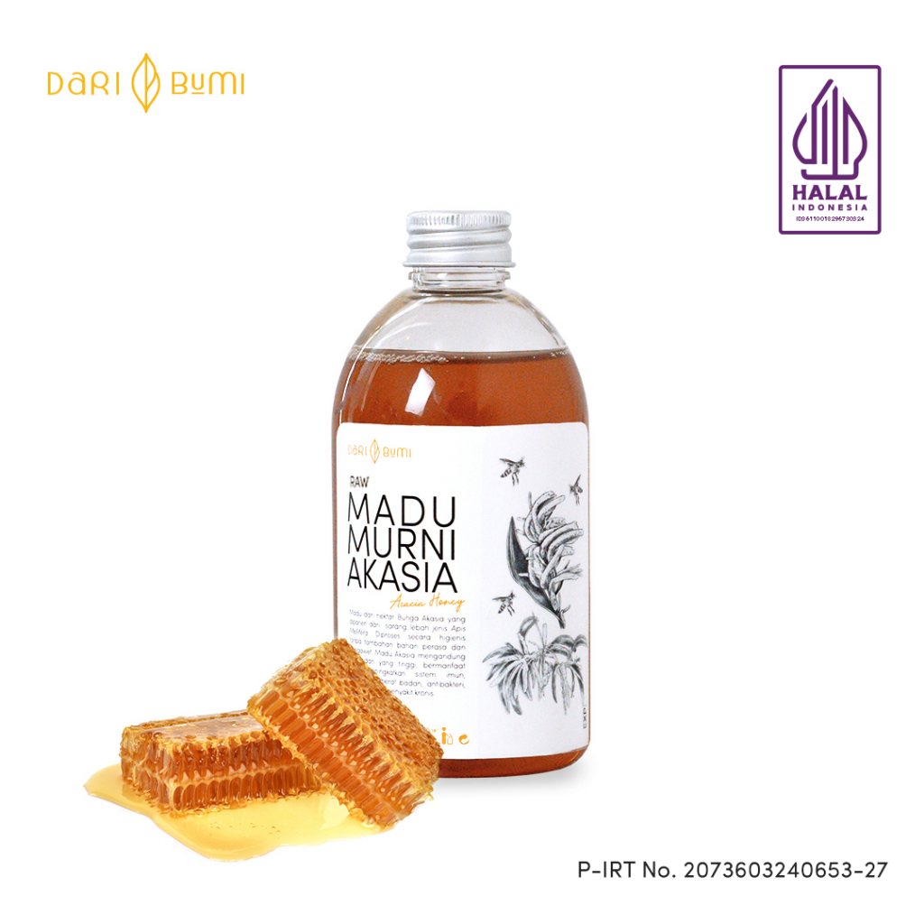 

Dari Bumi Madu Murni Akasia 350 Gr Raw Honey Asli 100%