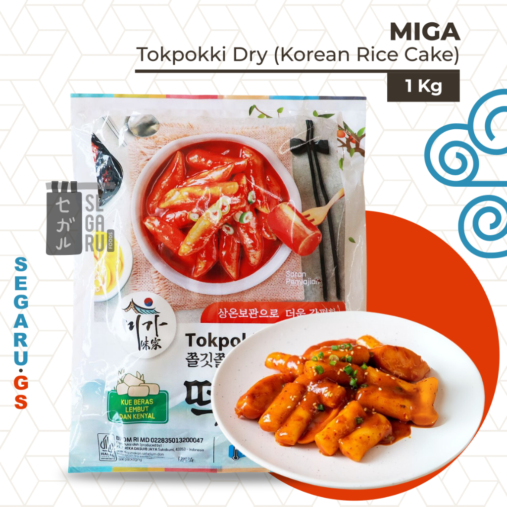 

Tokpokki Dry | Kue Teuck | Rice Cake Tteokbokki | Topokki Kue Beras Korea 1 Kg