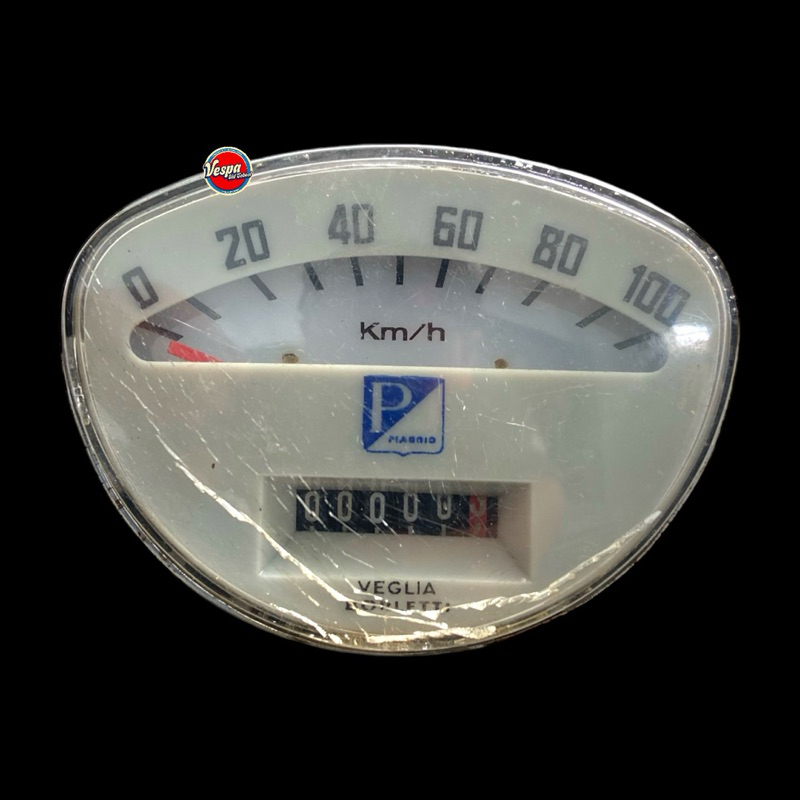 Speedometer Spido Kerang P/ 100 Original NOS Vespa SS90 SS90 SuperSprint