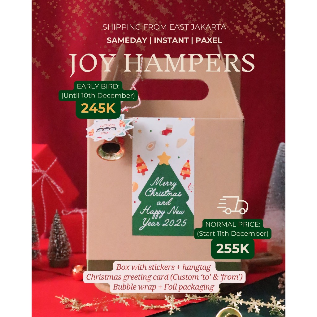 

[HAMPERS NATAL] Frozen Pempek Palembang // JOY HAMPERS isi 30 pcs